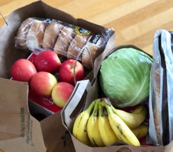 Grocery delivery available